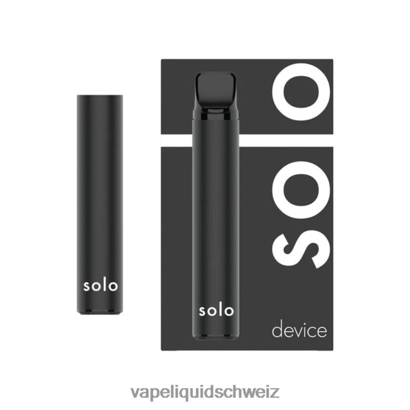 Vape Liquid - Solo MAX Pod-Gerät Schwarz 8JN00472