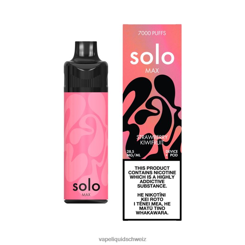 Vape Schweiz - Solo MAX Pod-Kit Erdbeer-Kiwis 8JN00471