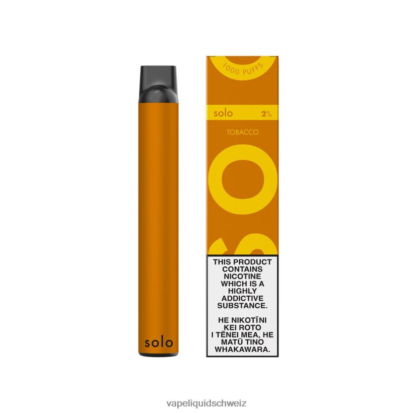 Vape Liquid - Solo Einweg-Vapor Tabak 8JN00417
