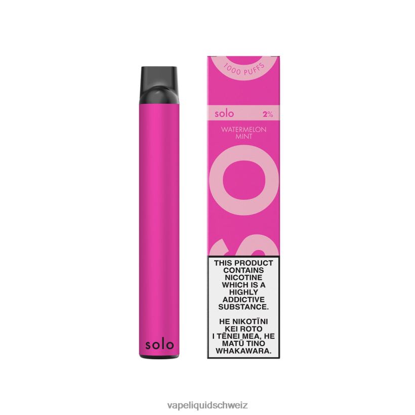 Vape Liquid - Solo Einweg-Vapor Wassermelonenminze 8JN0042