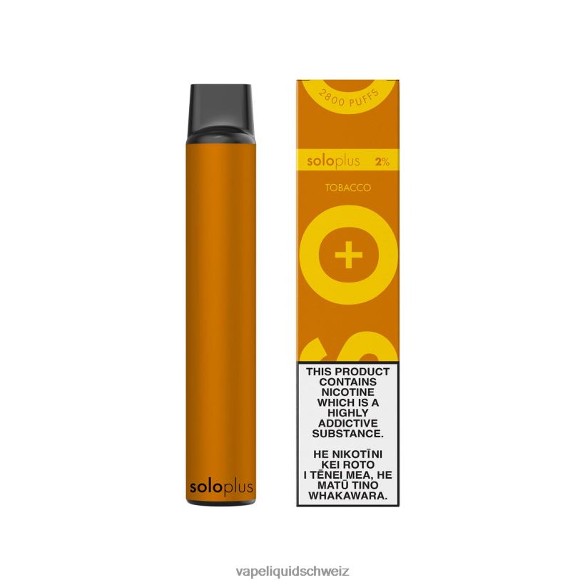 Vape Ohne Nikotin - Solo Plus Einweg-Vapor Tabak 8JN00424