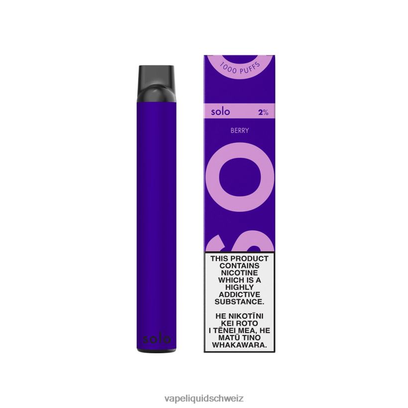 Vape Schweiz - Solo Einweg-Vapor Beere 8JN00416