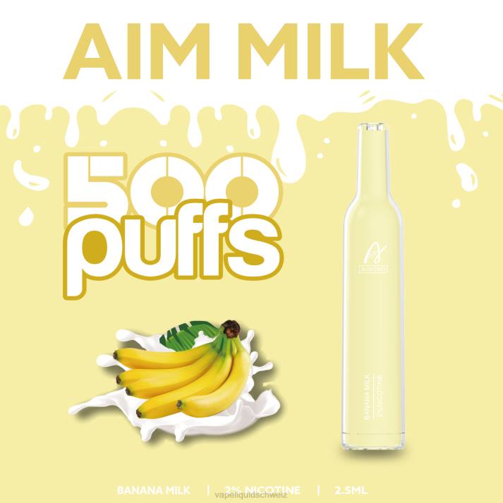 Vape Shop Zürich - Aivono AIM MILK 500 Bananenmilch VN8T275