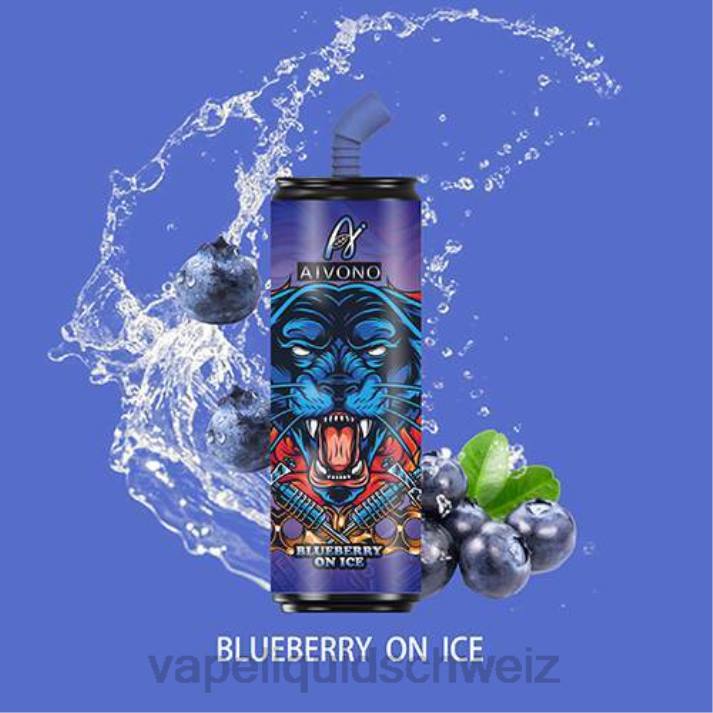 E-Liquid Schweiz - Aivono AIM WINNER 6000 Coca-Cola-Flaschen Blaubeere auf Eis VN8T113