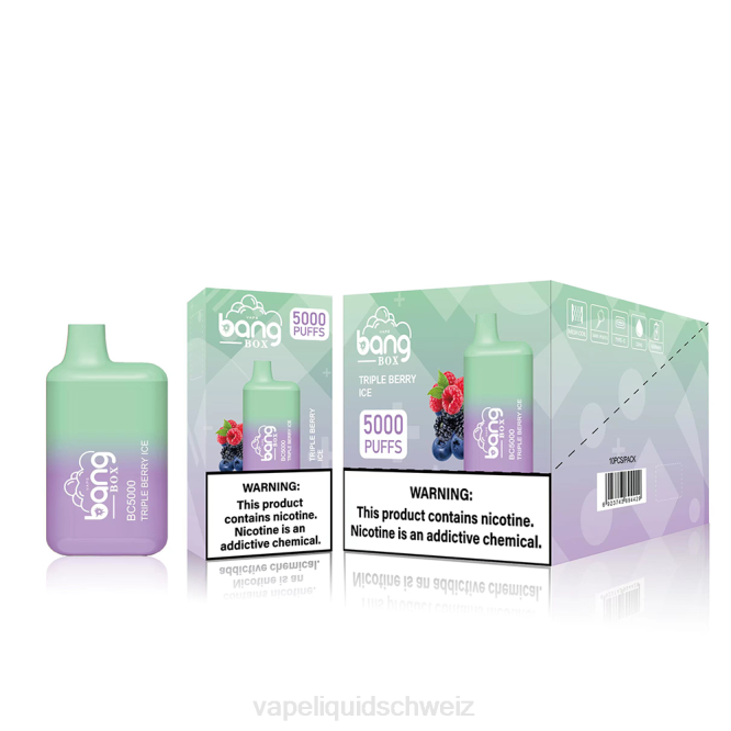 Vape Liquid - Bang Box BC5000 Einweg 0VPV87