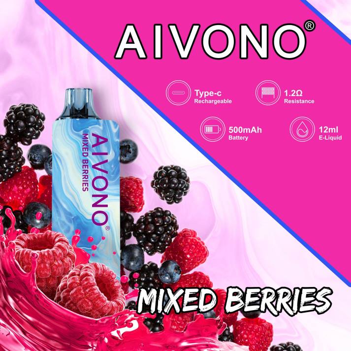 Vape Schweiz - Aivono AIM GUN 7000 gemischte Beeren VN8T111
