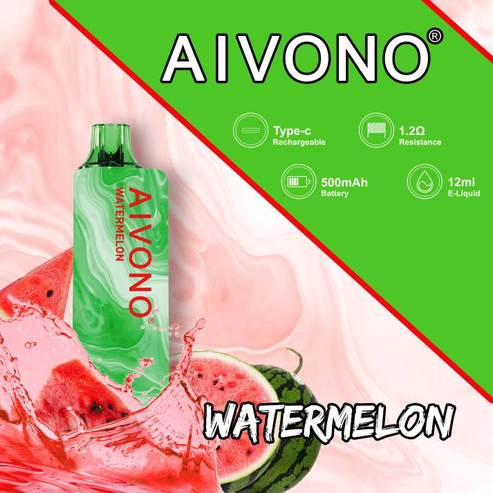 Vape Shop Zürich - Aivono AIM GUN 7000 Wassermelone VN8T110