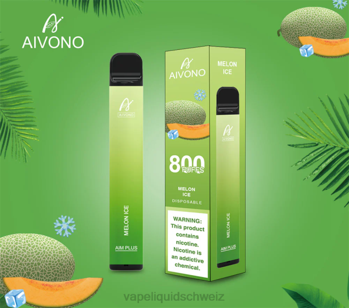 Vape Liquid - Aivono AIM PLUS 800 Meloneneis VN8T187