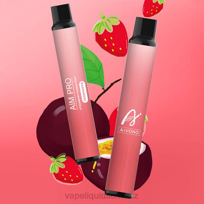 Vape Liquid - Aivono AIM PRO 1500 Erdbeer-Passionsfrucht VN8T162
