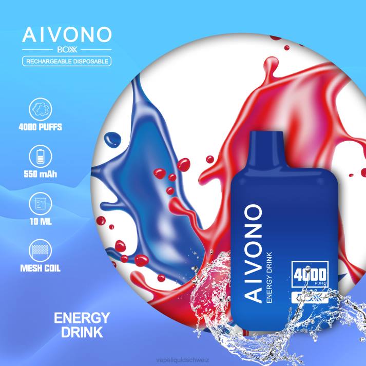Vape Shop Zürich - Aivono AIM BOXX 4000 Energy-Drink VN8T225