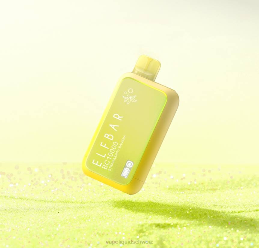 ELFBAR BC10000 Erdbeere Banane JX6Z9 Einweg-Vape Sunit Edition vape schweiz