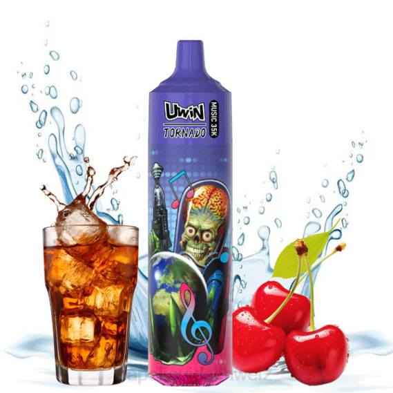 E-Liquid Schweiz - UWIN CRYSTAL 35.000 Einweg-Vaporizer Kirschcola DP6X28