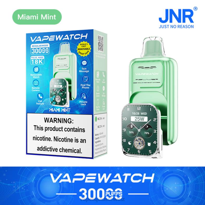JNR Vape-Uhr RJ688 Miami-Minze vape shop zürich