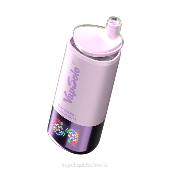 VapSolo Triple 30000 Züge Erdbeer-Vanille-Cola & Blaubeer-Himbeer-Zitronen-Limette B6087 Vape Liquid -