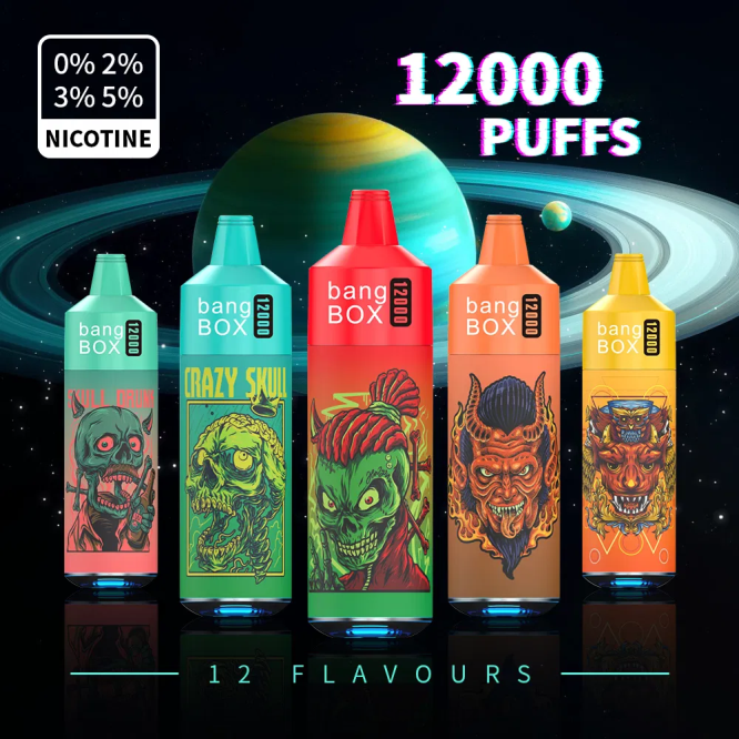 Vape Liquid - Bang Box 12000 Hauche RGB-Licht Einweg 0VPV37