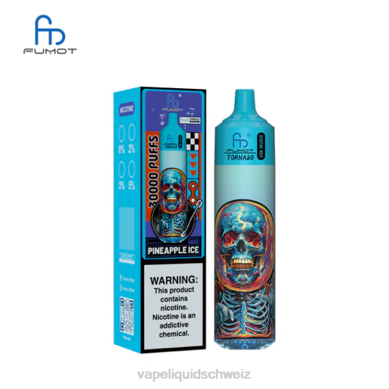 Vape Liquid - Fumot Tornado 30.000 Musik Ananaseis XD6822