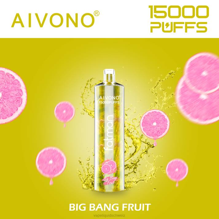 Vape Schweiz - Aivono FATMAN 15000 Urknallfrucht VN8T16