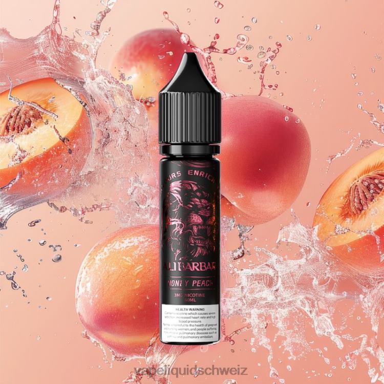 E-Liquid Schweiz - Alibarbar Shisha-Onyx-Dock Honigpfirsich HNLNZ106
