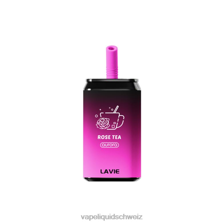 E-Liquid Schweiz - LAVIE Aurora 11000 Züge Rosentee 6626B148
