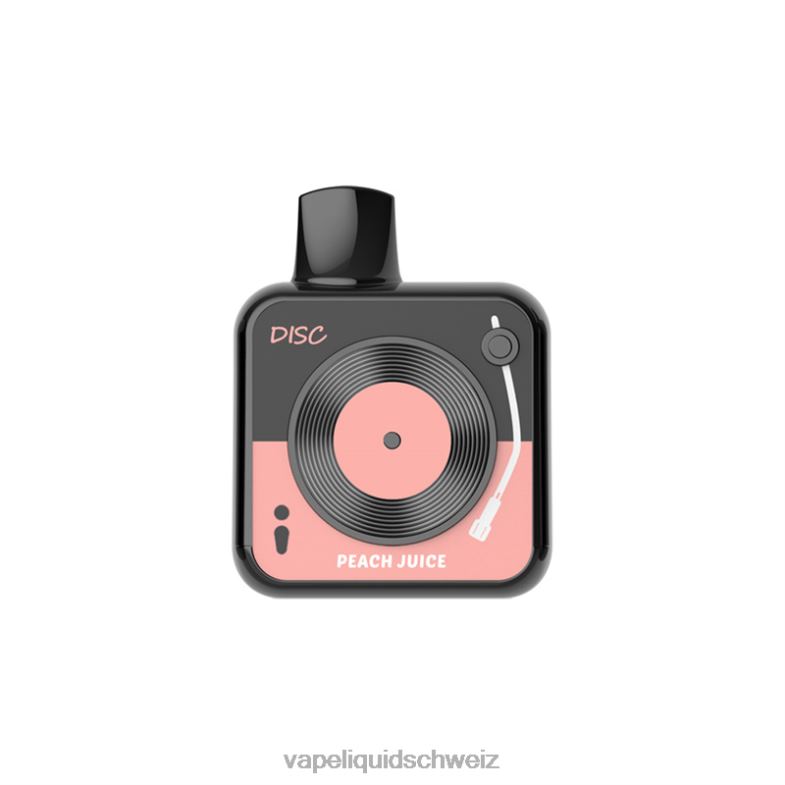 E-Liquid Schweiz - LAVIE DISC 10000 Züge Pfirsichsaft 6626B163