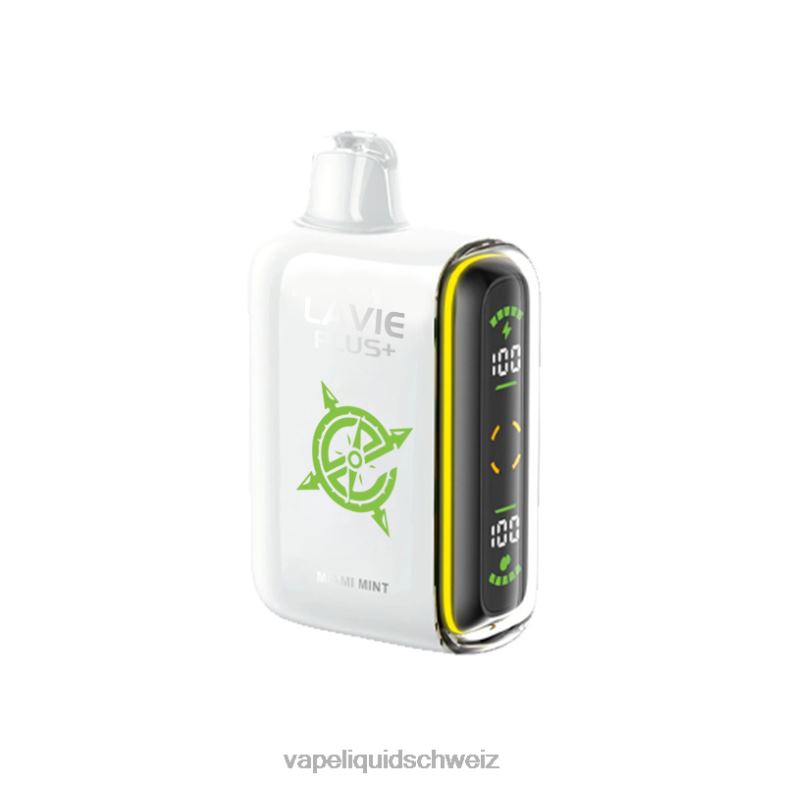 E-Liquid Schweiz - LAVIE PLUS 15000 Züge Miami-Minze 6626B98