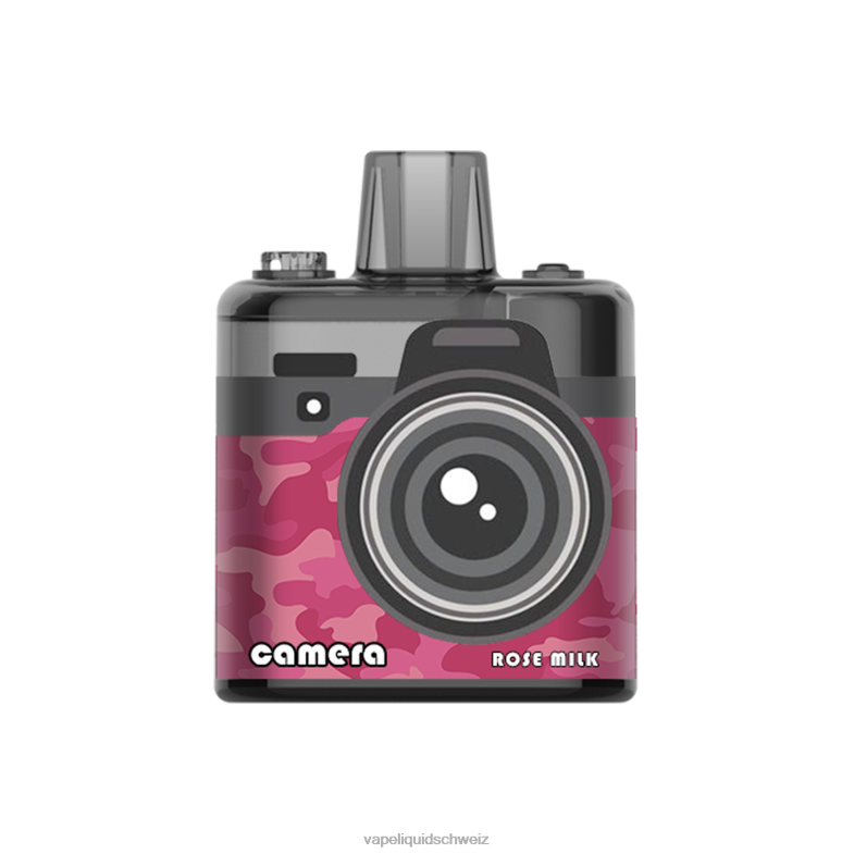 Vape Liquid - LAVIE Camera 8000 Züge Rosenmilch 6626B167