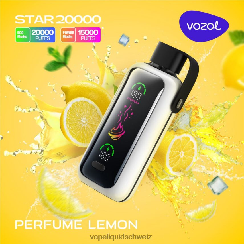 Vape Liquid - VOZOL STAR 20000 Parfüm Zitrone N468LX17