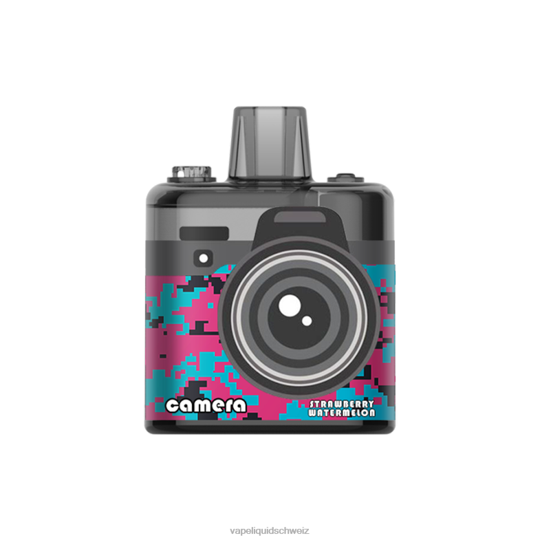 Vape Ohne Nikotin - LAVIE Camera 8000 Züge Erdbeerwassermelone 6626B169
