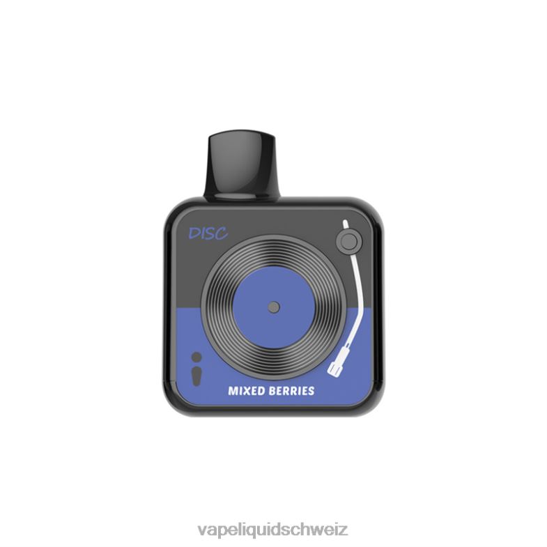 Vape Ohne Nikotin - LAVIE DISC 10000 Züge gemischte Beeren 6626B154