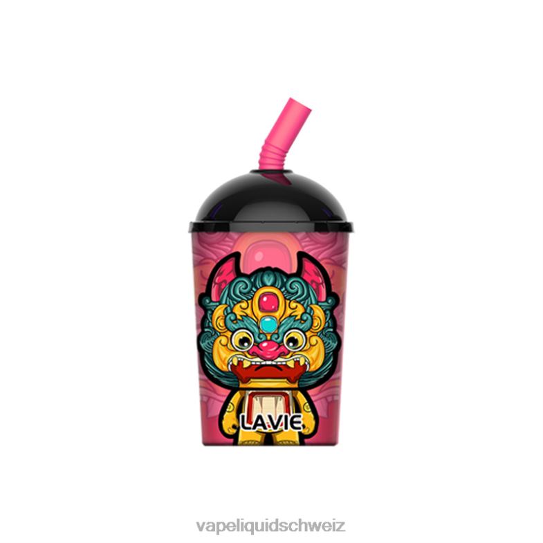 Vape Schweiz - LAVIE Max Cup 8000 Züge Mango-Erdbeer-Eis 6626B266