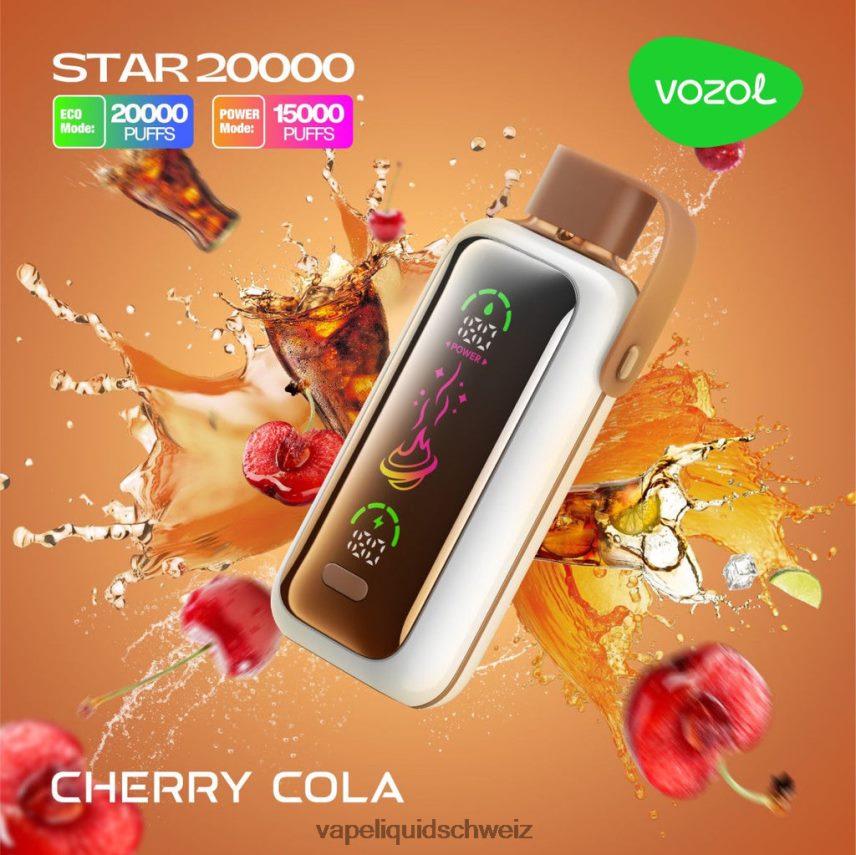 Vape Schweiz - VOZOL STAR 20000 Kirschcola N468LX6