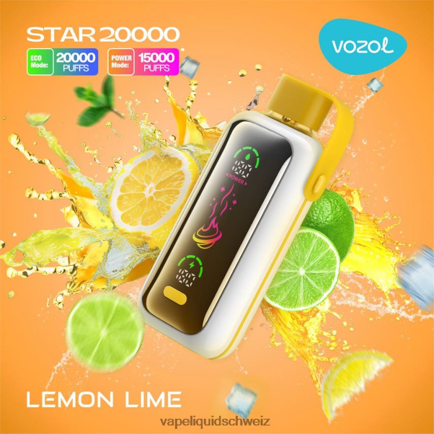 Vape Schweiz - VOZOL STAR 20000 Zitronenlimette N468LX11
