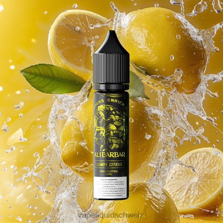 Vape Shop Zürich - Alibarbar Shisha-Onyx-Dock Zitronenzitrusfrüchte HNLNZ108