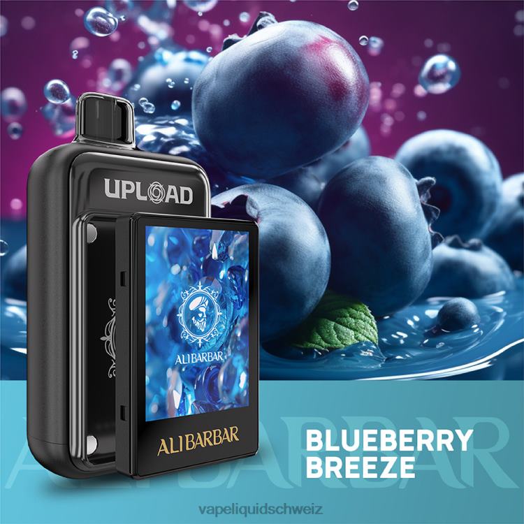 Vape Shop Zürich - Alibarbar hochladen Blaubeerbrise HNLNZ113