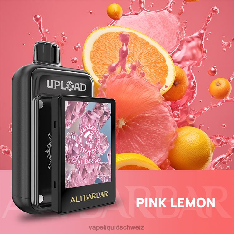 Vape Shop Zürich - Alibarbar hochladen rosa Zitrone HNLNZ118