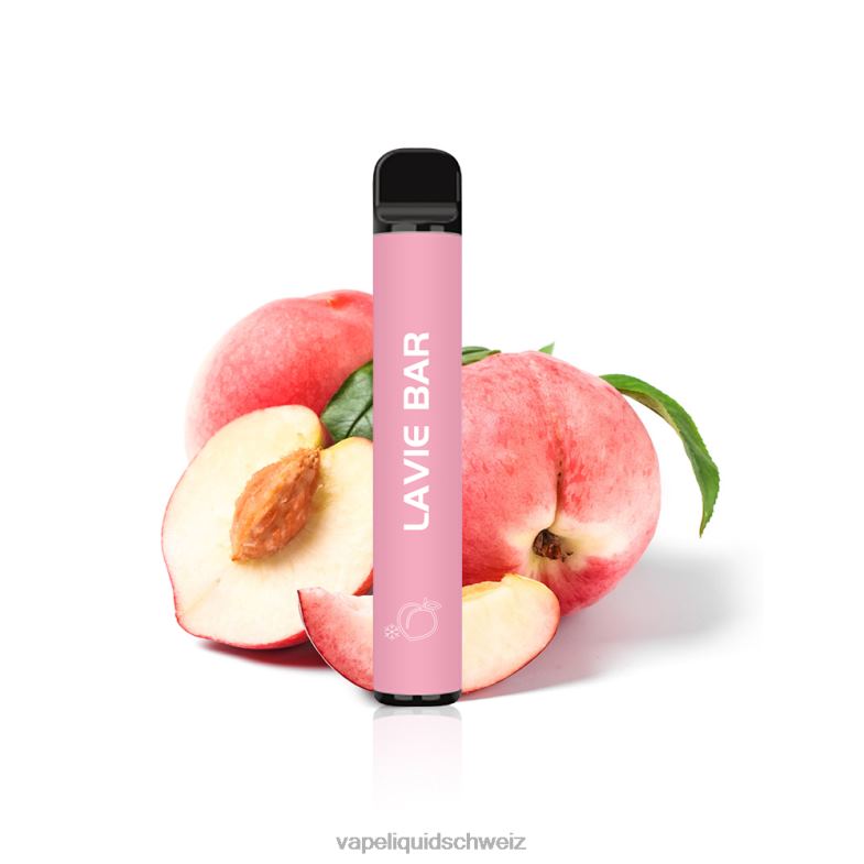 Vape Shop Zürich - LAVIE BAR 2% Version 800 Züge Pfirsicheis 6626B325