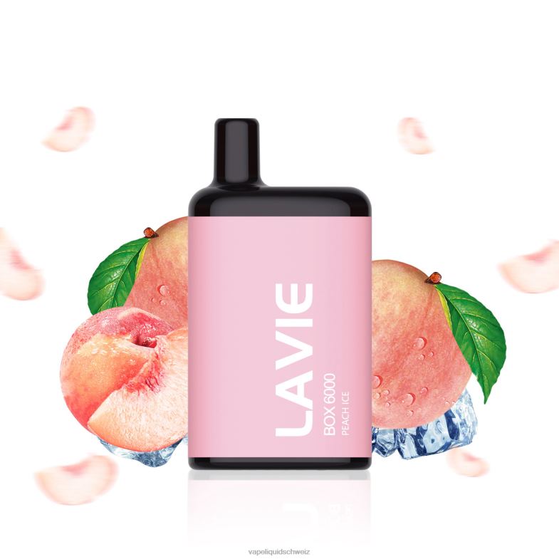 Vape Shop Zürich - LAVIE BOX 6000 Züge Pfirsicheis 6626B200