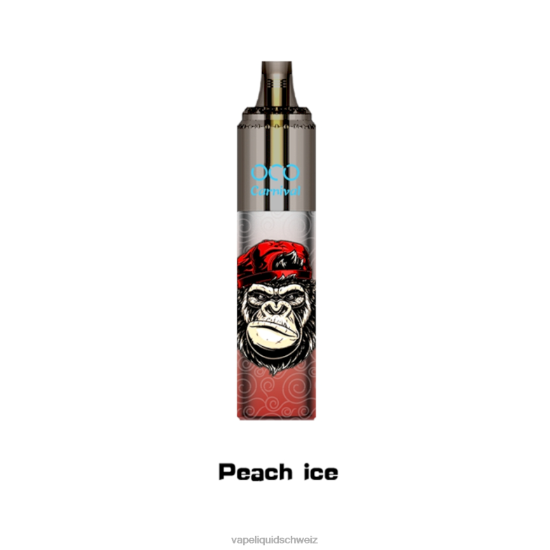 Vape Shop Zürich - LAVIE OCO Karneval 10000 Züge Pfirsicheis 6626B355