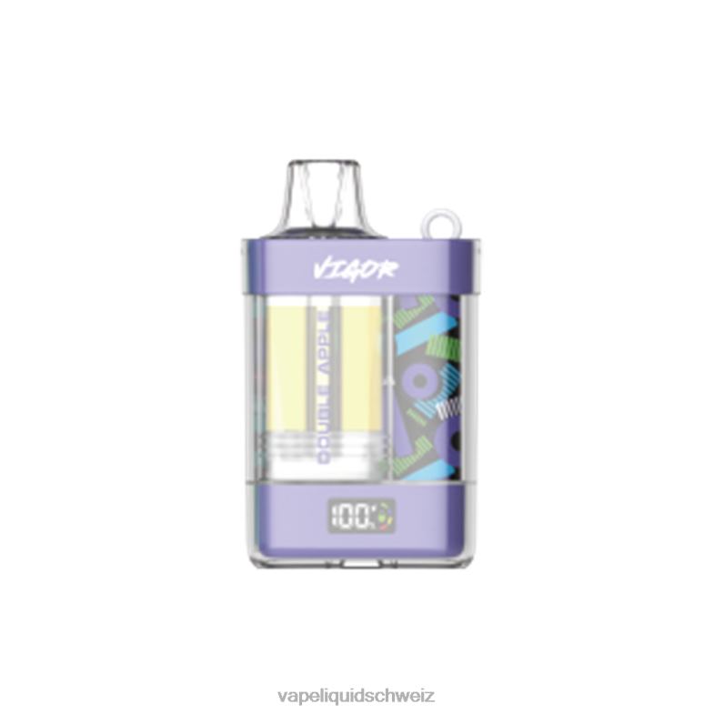 Vape Shop Zürich - LAVIE VIGOR 15000 Züge Doppelapfel 6626B5