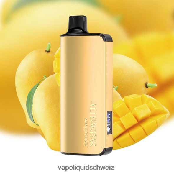 E-Liquid Schweiz - Alibarbar Ingot 20000 Einweg-Vapes Mango-Magie L6JN4X48