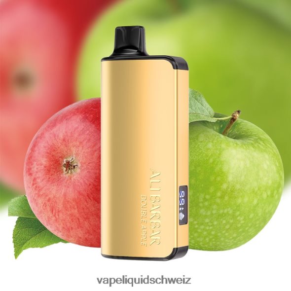 Vape Liquid - Alibarbar Ingot 20000 Einweg-Vapes Doppelapfel L6JN4X47