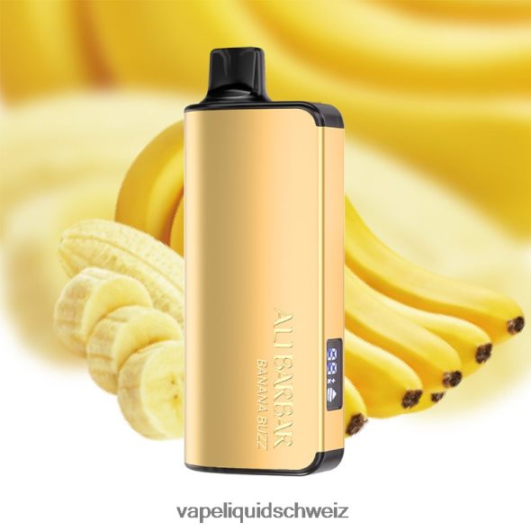 Vape Schweiz - Alibarbar Ingot 20000 Einweg-Vapes Bananensummen L6JN4X46