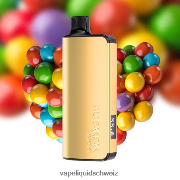 Vape Schweiz - Alibarbar Ingot 20000 Einweg-Vapes Regenbogenbonbons L6JN4X41