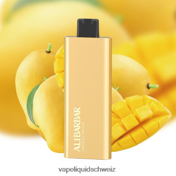 Vape Liquid - Alibarbar Pandora 7000 Einweg-Vaporizer Mango-Magie L6JN4X67