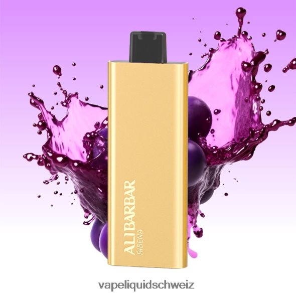 Vape Schweiz - Alibarbar Pandora 7000 Einweg-Vaporizer Ribena L6JN4X61