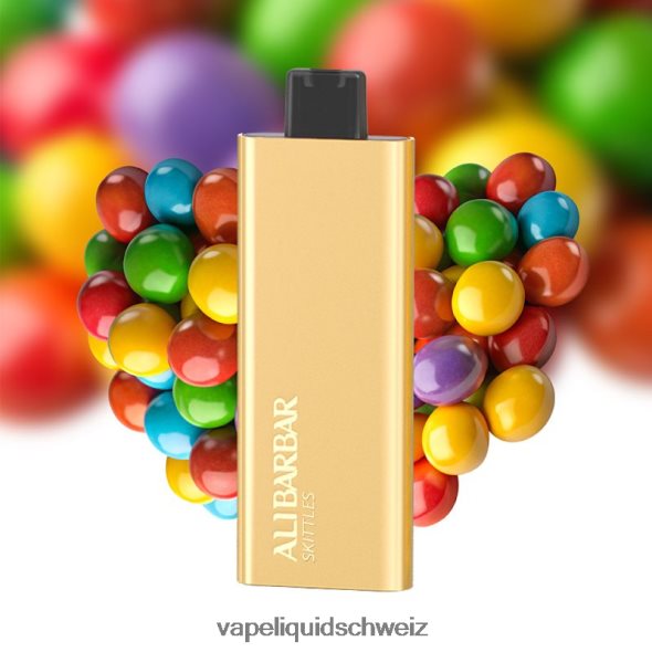 Vape Shop Zürich - Alibarbar Pandora 7000 Einweg-Vaporizer Regenbogenbonbons L6JN4X60