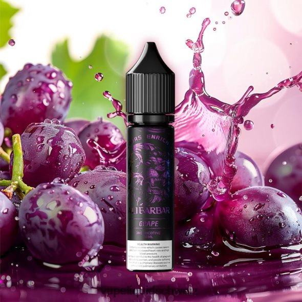 Vape Liquid - Alibarbar Wasserpfeife Onyx Traube L6JN4X87