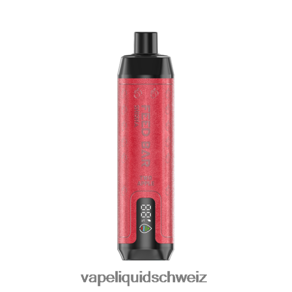 Vape Schweiz - Vapsolo SHISHA Einweg-Vapor zwei Apfel L6JN4X106