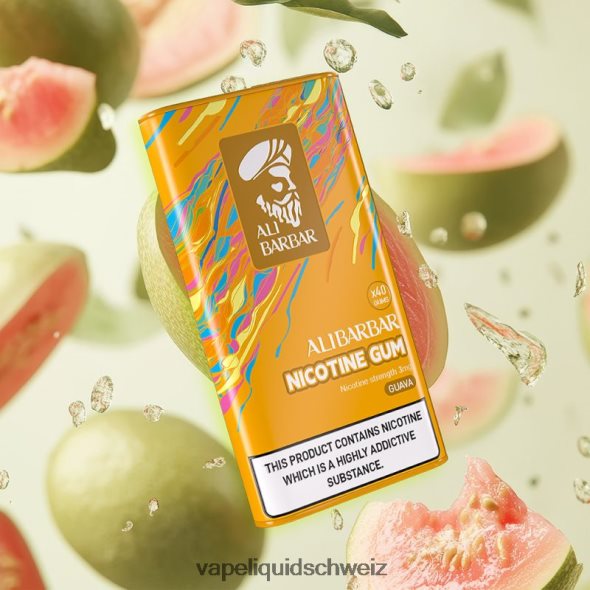 Vape Liquid - Alibarbar Nikotinkaugummi Guave L6JN4X82