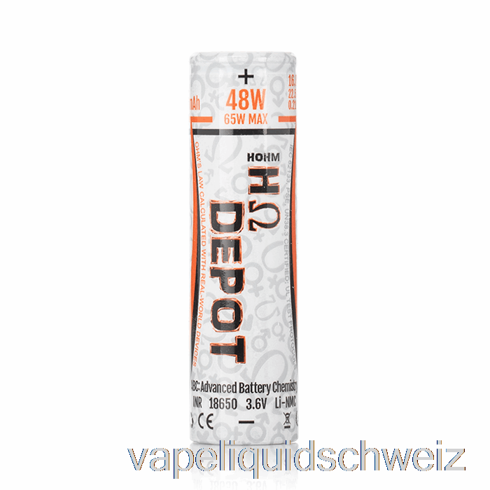 Hohm Depot 18650 3005 MAh 16,8 A Batterie Einzelbatterie Vape Ohne Nikotin